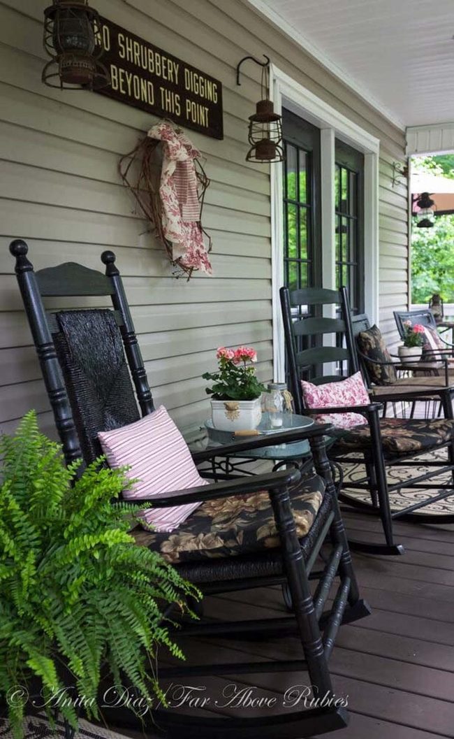 Faded Paint Porch Statements