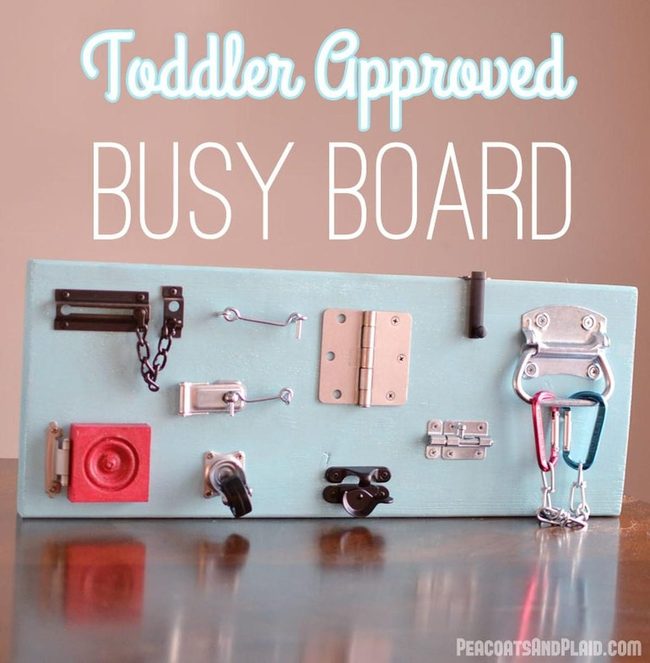 Bright Blue Discovery Board With Shiny Metal
