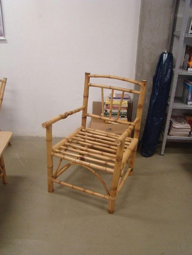 Natural Bamboo Chair Lightweight Elegance