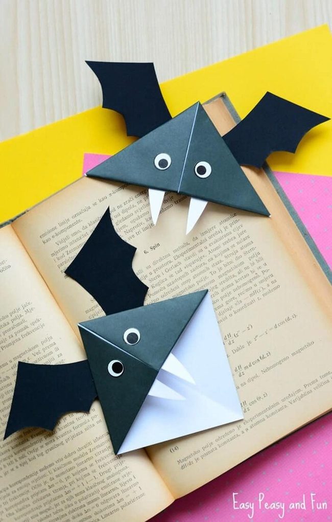 Winged Bookmarks Peeking Out
