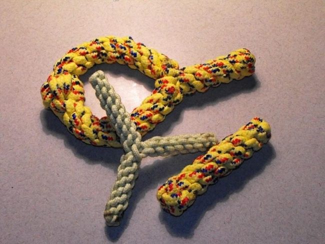 Braided Yellow Rope Texture