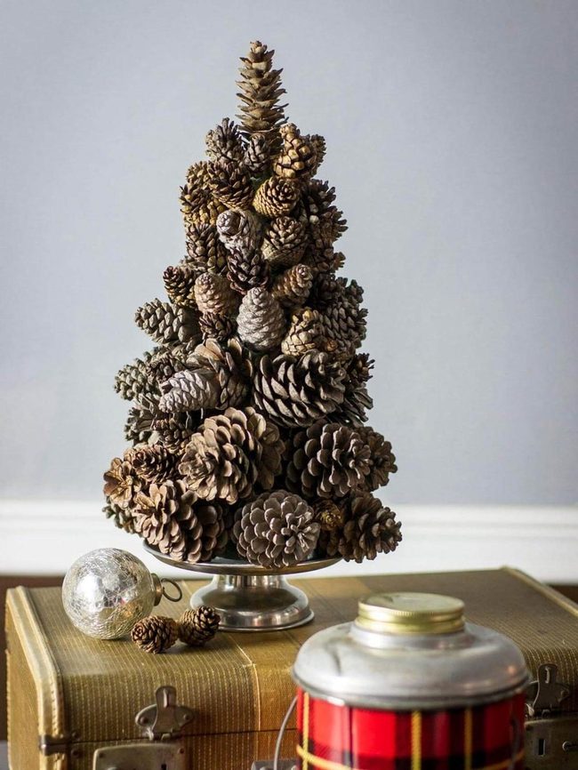 Pinecone Tower Natural Statement
