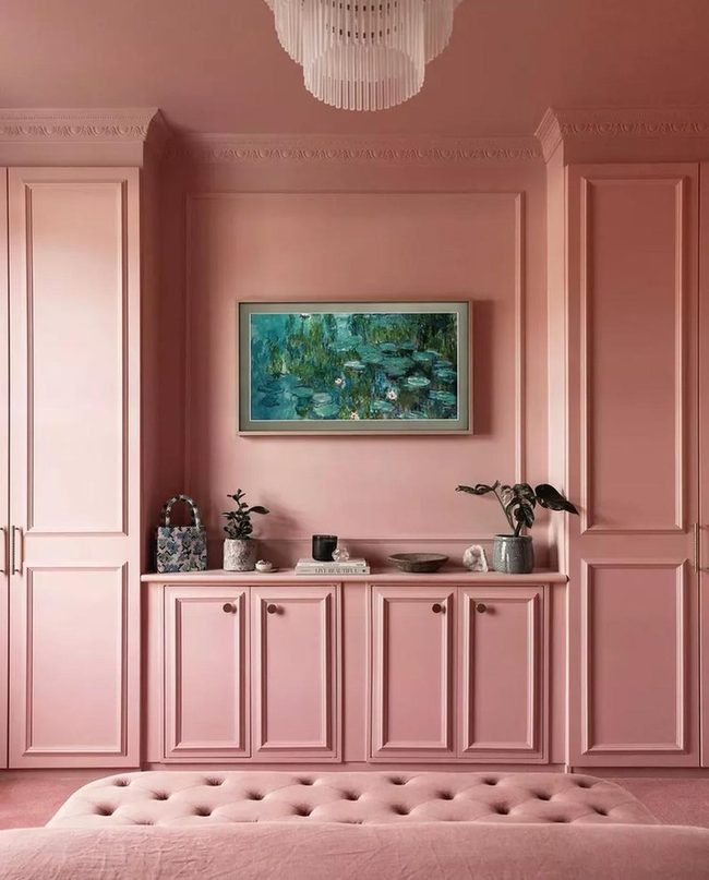 Pink Monochromatic Personal Retreat Transformation