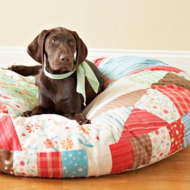 Patchwork Cushions For Tiny Paws