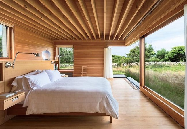 Wood Beams Meet Mountain Views