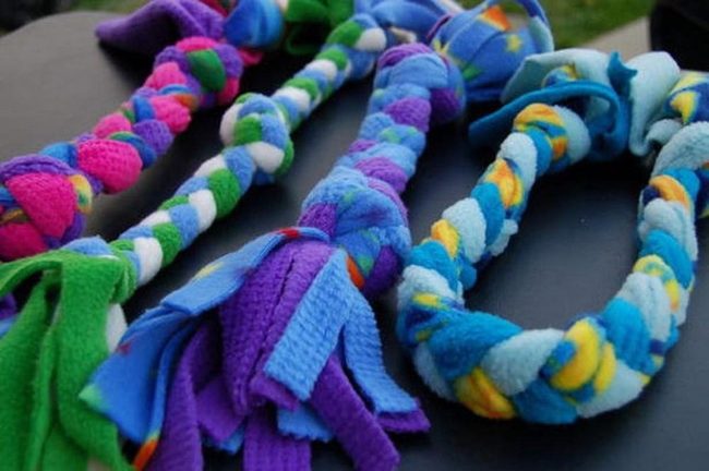 Multicolor Braided Ropes Soft Texture