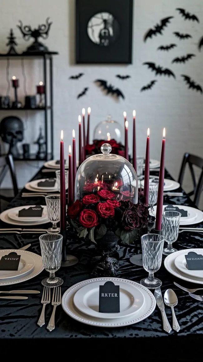 Black Velvet Halloween Dining Theater