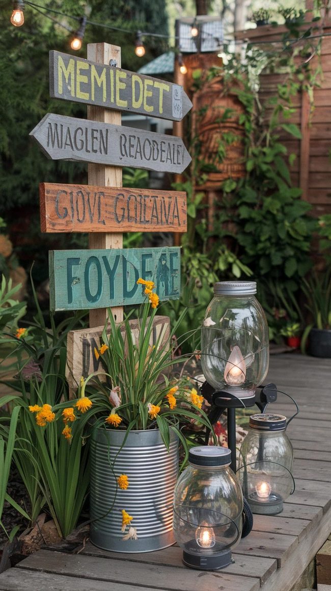 Upcycled Landscape Treasures Spring Edition