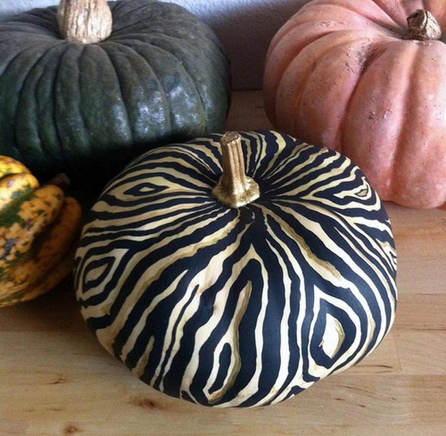 Striped Pumpkin Autumn Collection