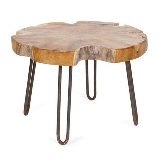 Live Edge Wood Metal Blend