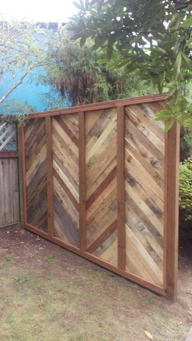 Diagonal Wood Slats Statement