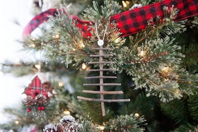 Branch Ornaments Painted Personal