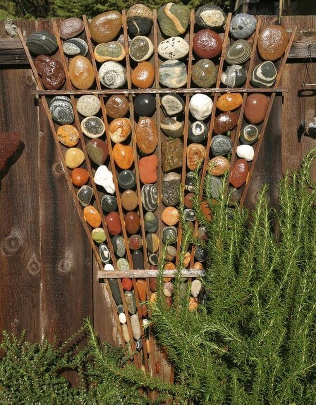 Sunset Stone Wall Statement