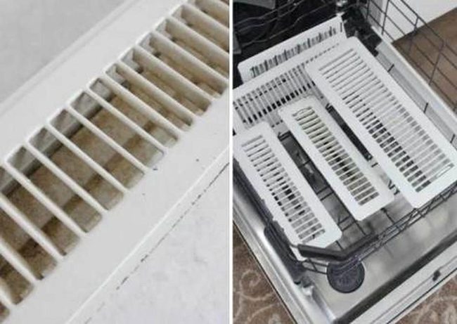 Metal Vents Quick Clean Method