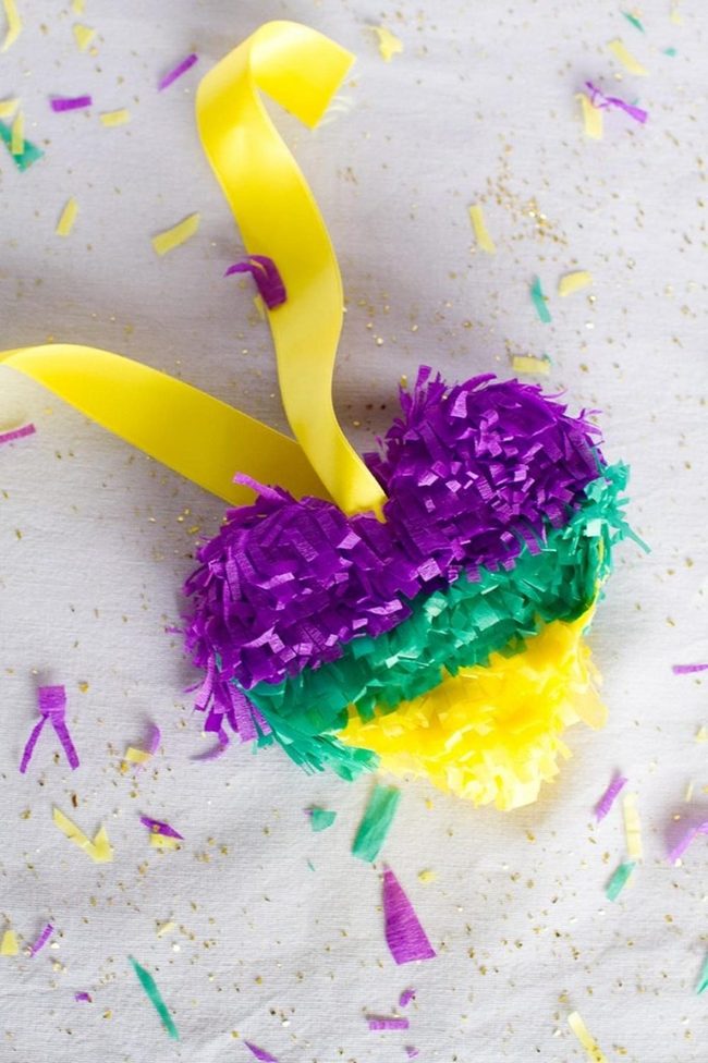 Layered Paper Fringes Burst Colorful