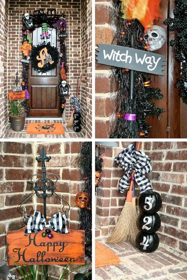 Spooky Silhouettes Black Entrance