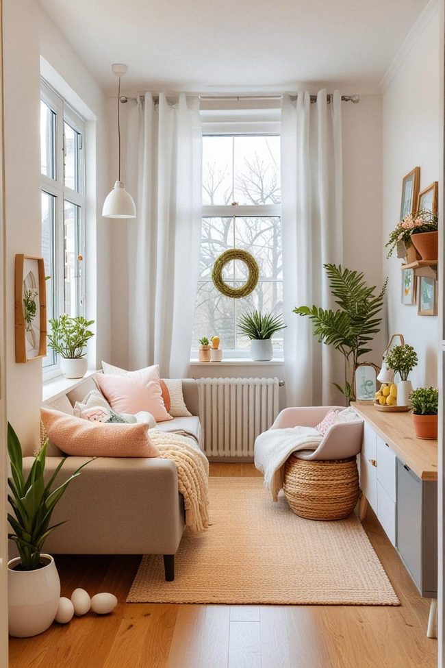 Tall Glass Branches Lighting Rooms