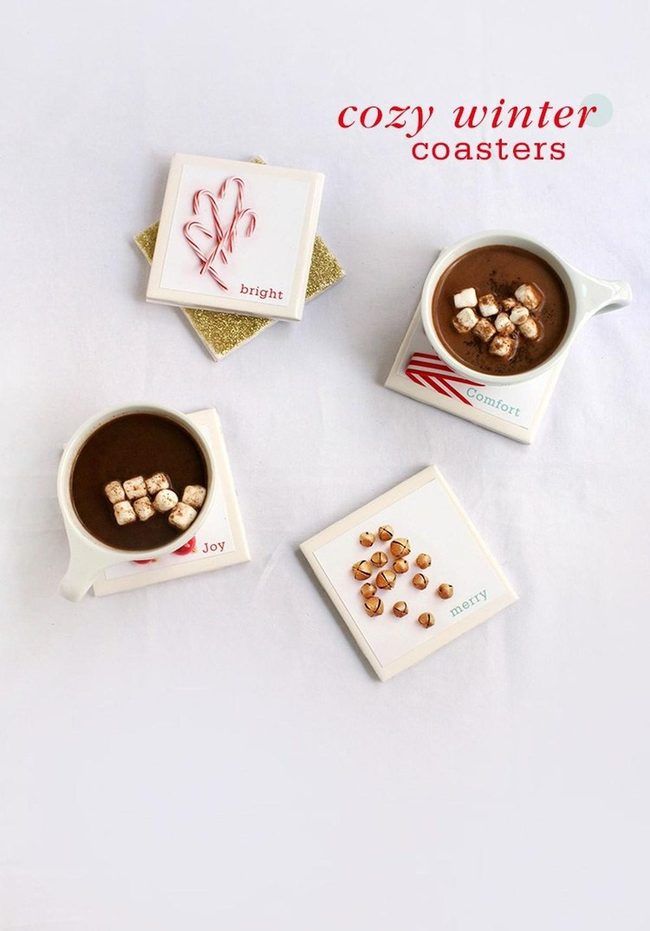 Marshmallow Topped Hot Chocolate Mugs