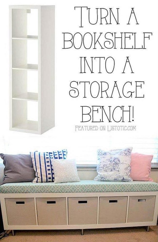 Cushioned Bench With Hidden Storage