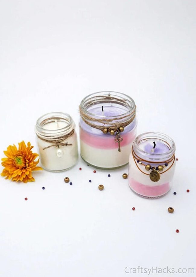 Handmade Scented Candles For Weddings