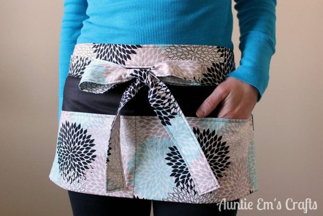 Floral Patterns Black Framed Pockets