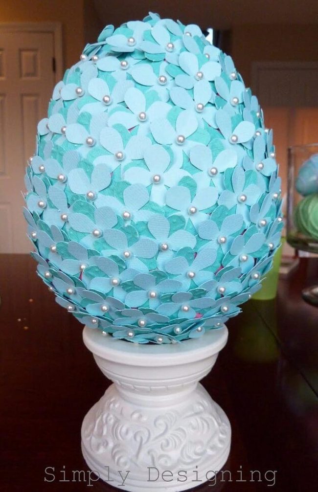 Oversized Paper Flower Eggs