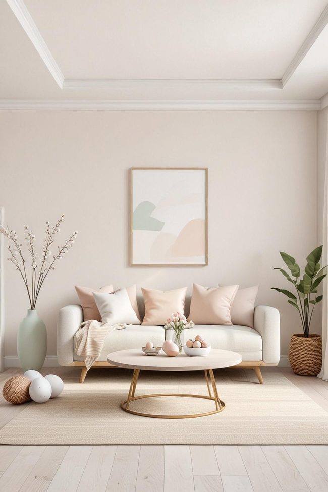 Clean Easter Minimalism