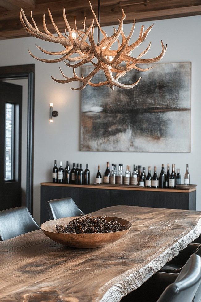 Reclaimed Rustic Timber Autumn Accents