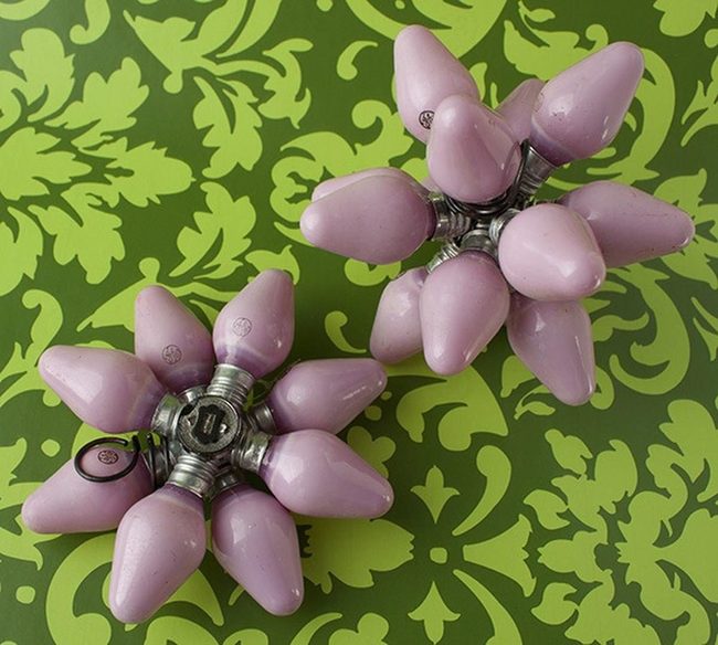 Pink Blooms Meet Glowing Metal