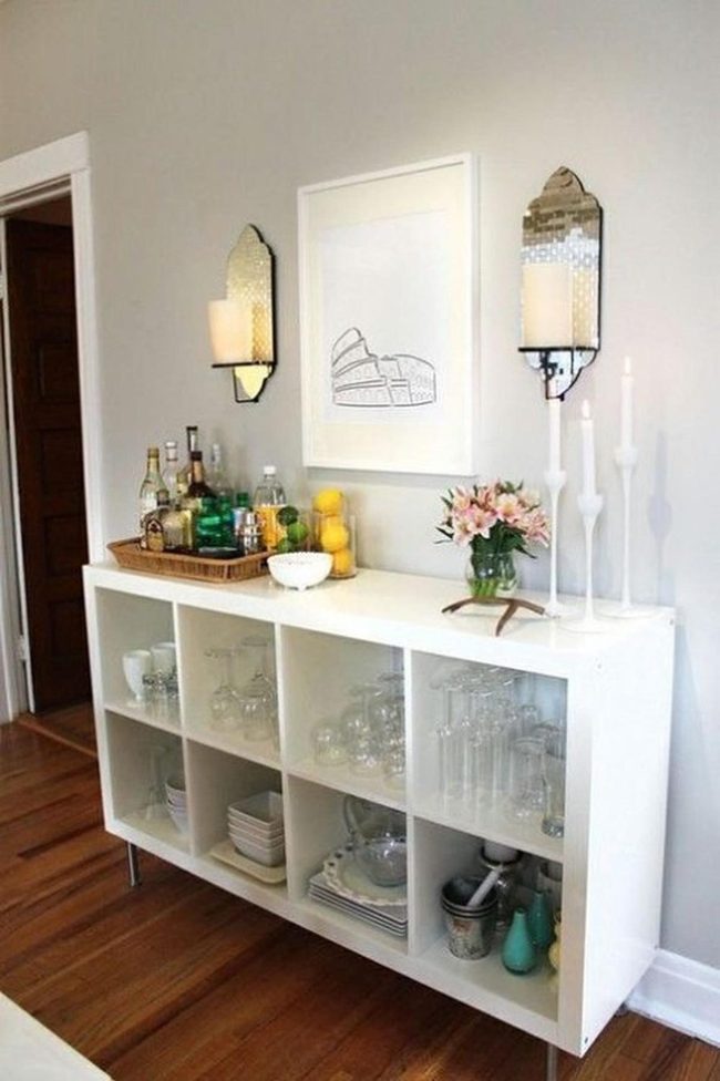 Light Gray And White Storage Simplicity