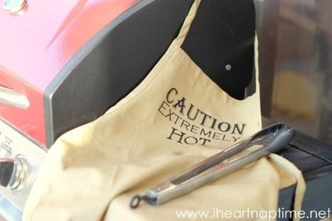 Hot Chef Warning Label