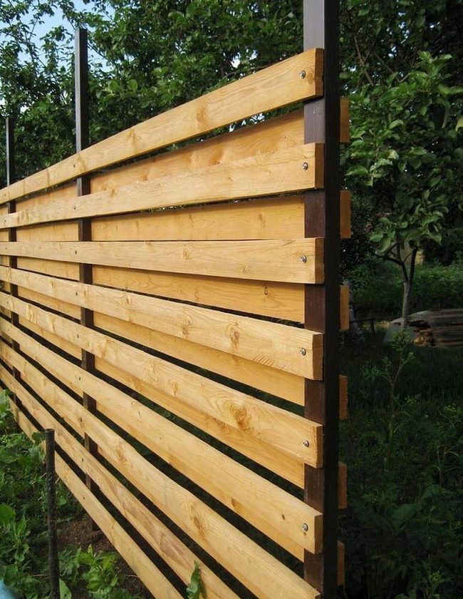 Wood Planks Steel Strength