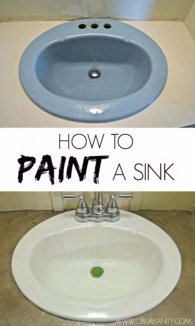 Ceramic Paint Sink Refresh
