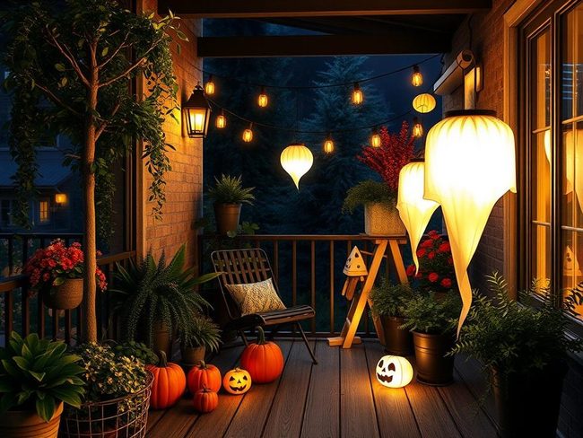 Glowing White Ghost Jars