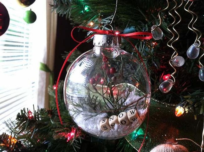 Handmade Snowscapes In Glass