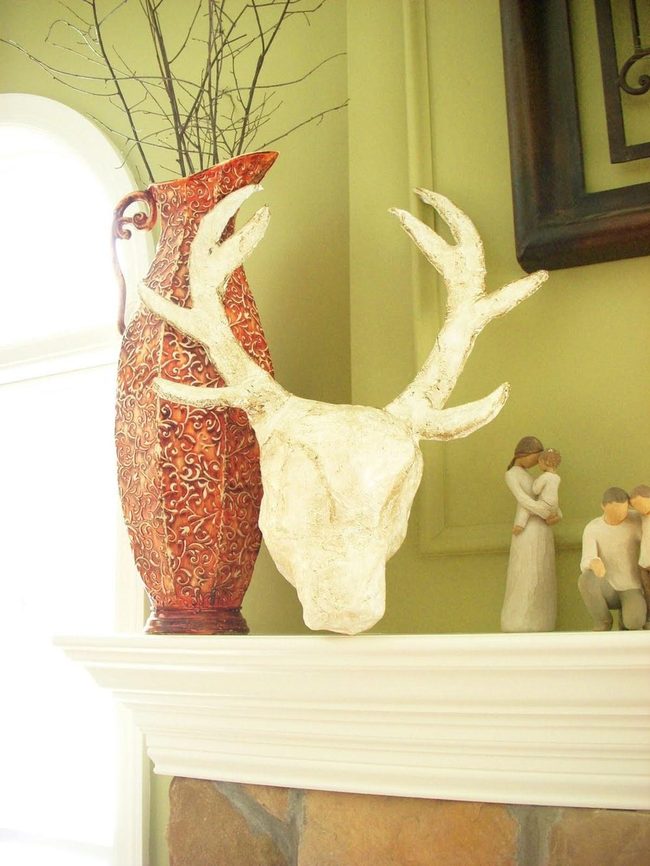 Red Ceramic Vases Statement