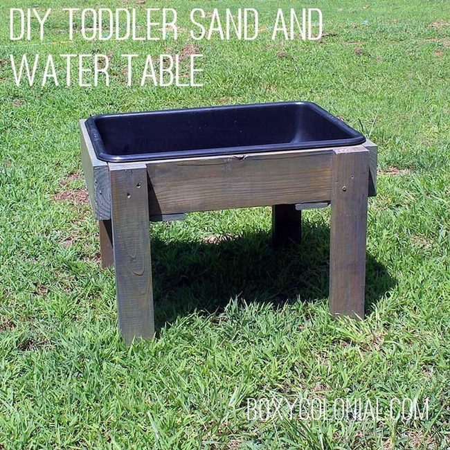Sand And Water Play Table
