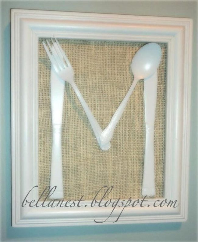Forks And Spoons Monogram