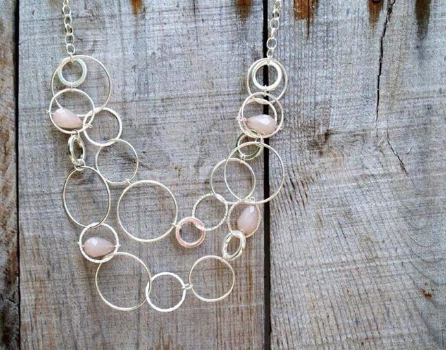 Earthy Handmade Circle Rings