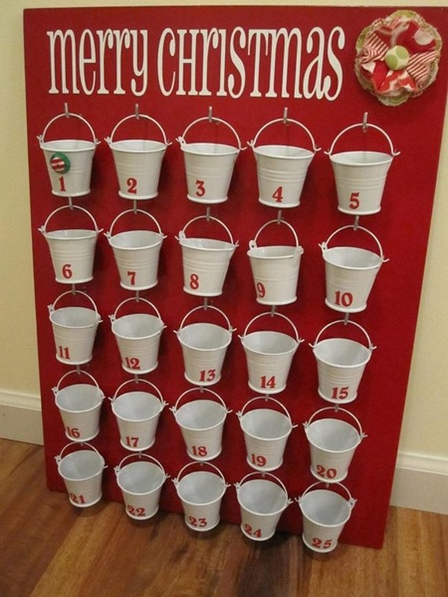Red Buckets Twenty-Five Days