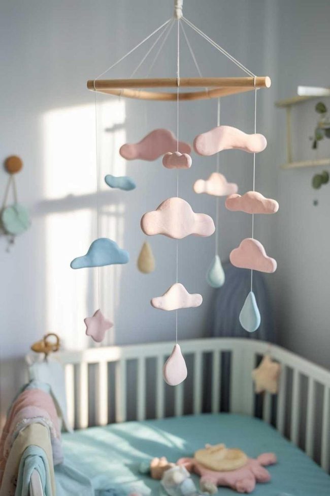 Pastel Cloud Raindrop Star Mobile