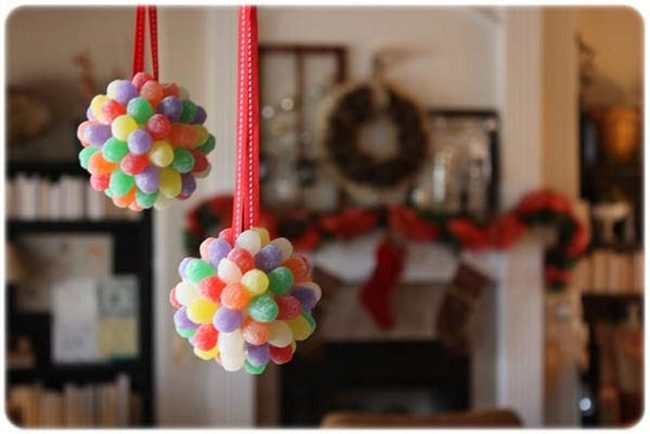 Candy Gumdrop Flower Ornament