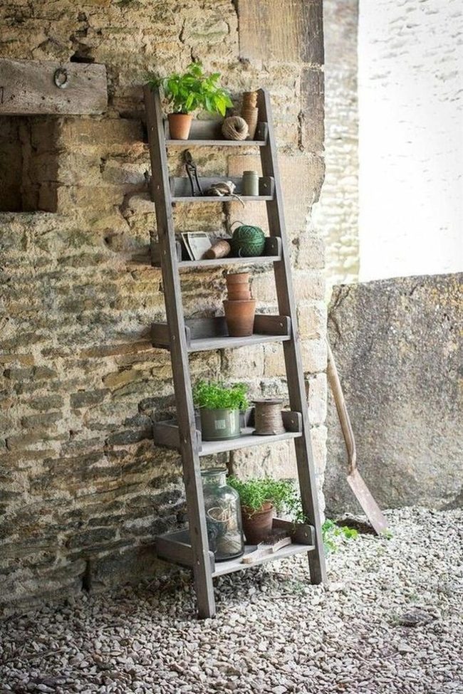 Weathered Wood, Terracotta, Growing Things