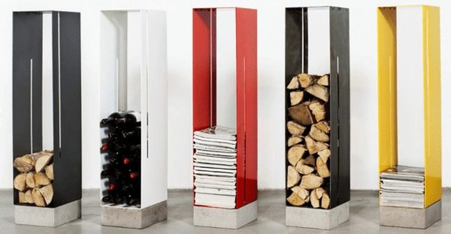 Red And Yellow Metal Storage Towers