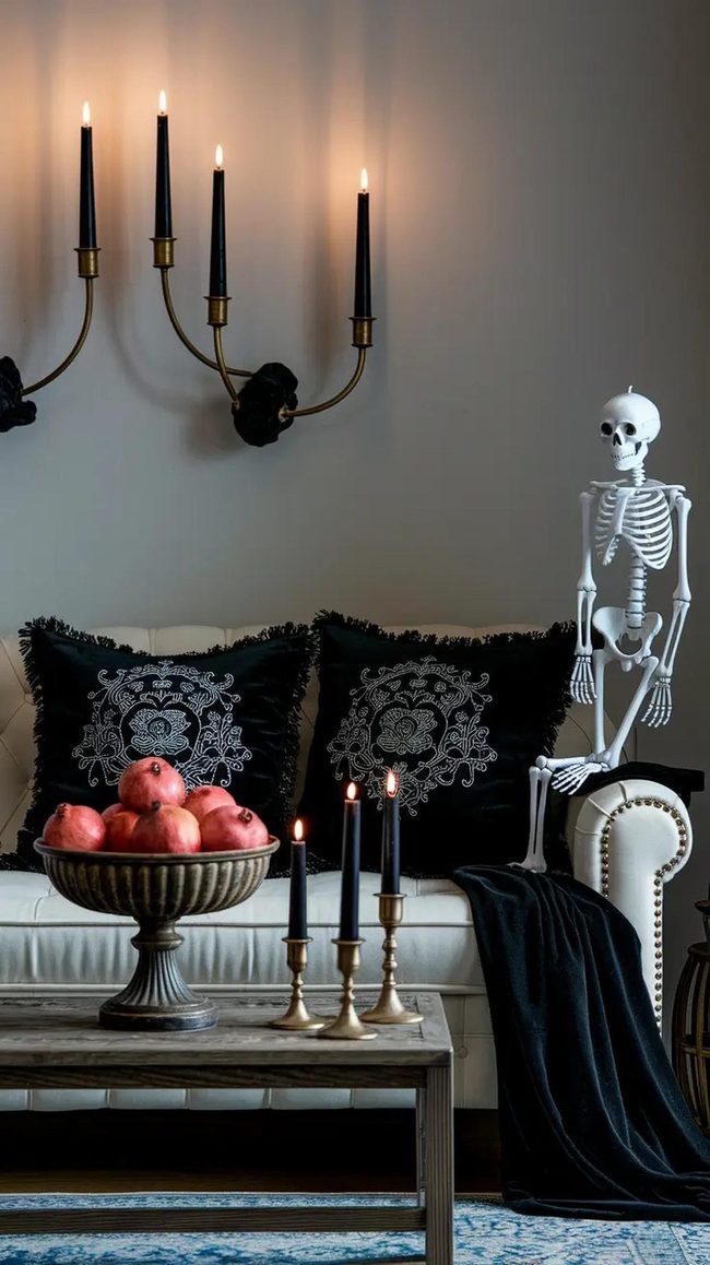 Black Velvet Halloween For Refined Spaces