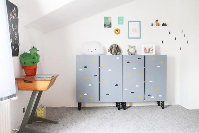 Blue Cloud Cabinet Room