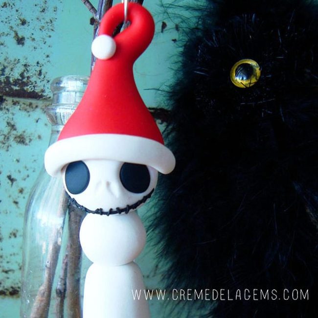 White-Faced Dolls With Oversized Black Eyes
