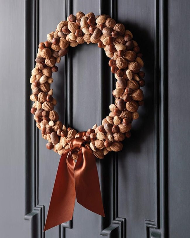 Brown Nuts Gray Door Statement
