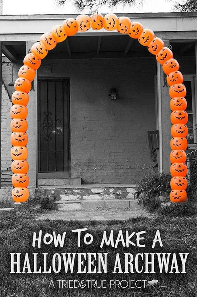 Stacked Pumpkins Orange Gateway