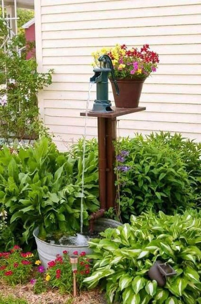 Cascading Water Garden Centerpiece